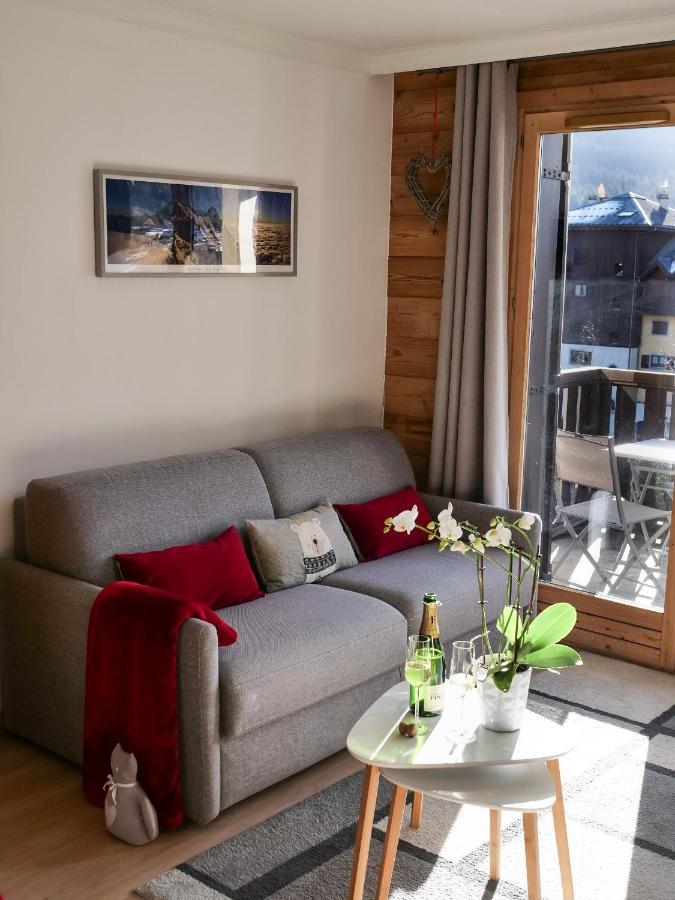 דירות שאמוני Mont Blanc 43, Vue Mont Blanc , Balcon, Parking מראה חיצוני תמונה