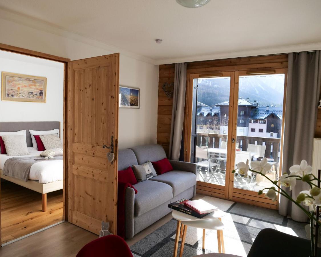 דירות שאמוני Mont Blanc 43, Vue Mont Blanc , Balcon, Parking מראה חיצוני תמונה